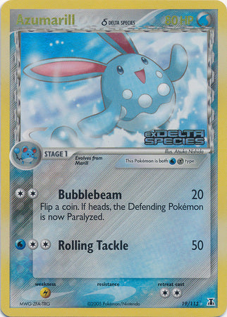 Azumarill (19/113) (Delta Species) (Stamped) [EX: Delta Species] | Total Play