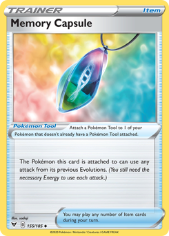 Memory Capsule (155/185) [Sword & Shield: Vivid Voltage] | Total Play