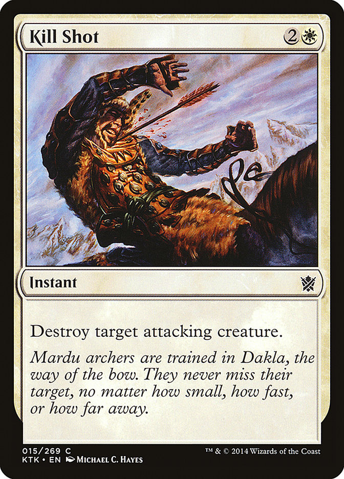 Kill Shot [Khans of Tarkir] | Total Play