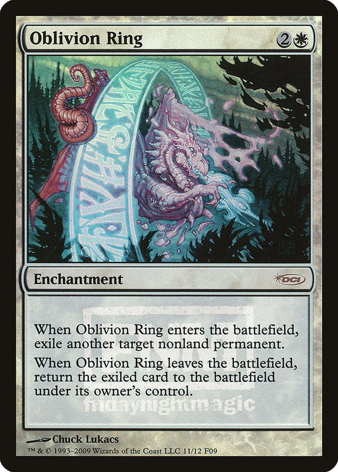 Oblivion Ring [Friday Night Magic 2009] | Total Play