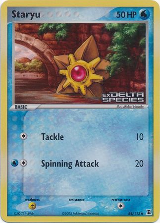 Staryu (84/113) (Stamped) [EX: Delta Species] | Total Play