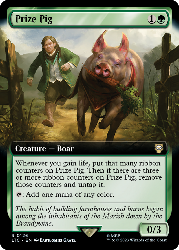 Prize Pig (Extended Art) [The Lord of the Rings: Tales of Middle-Earth Commander] | Total Play