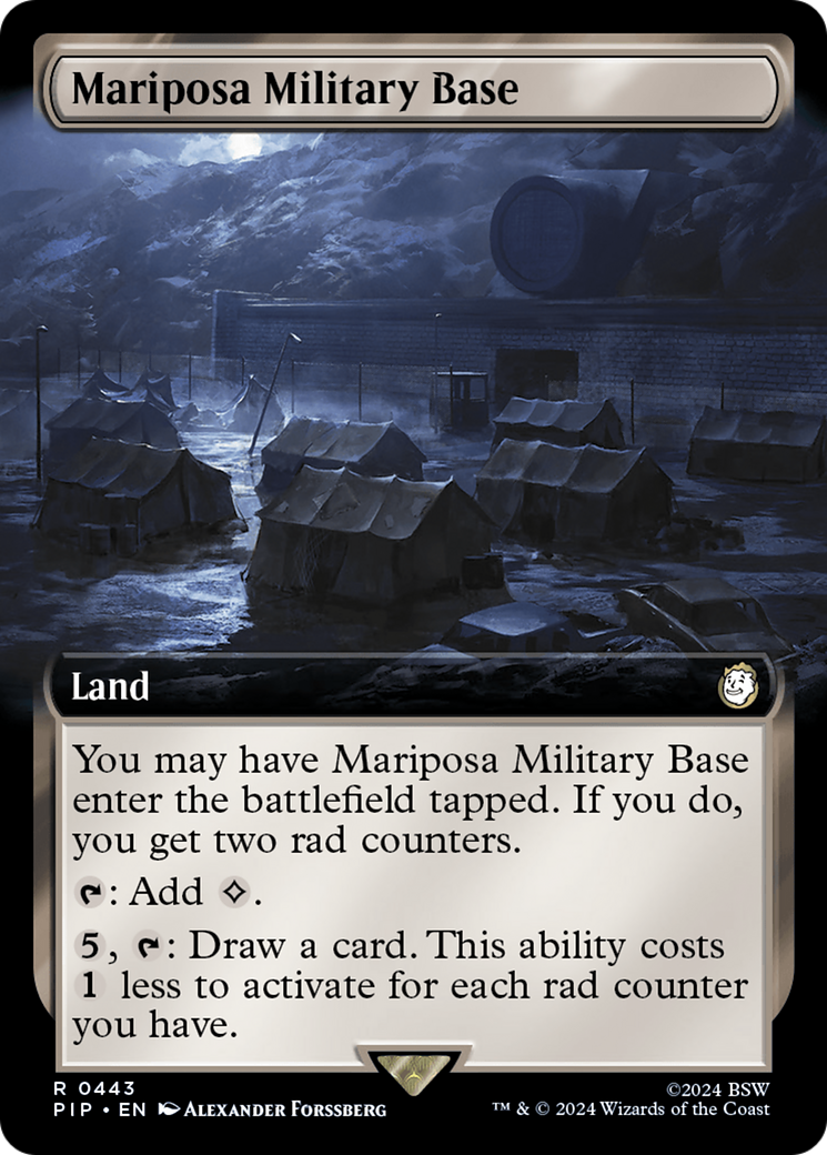 Mariposa Military Base (Extended Art) [Fallout] | Total Play