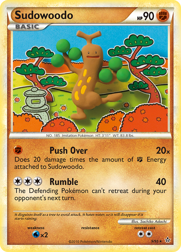 Sudowoodo (9/95) [HeartGold & SoulSilver: Unleashed] | Total Play