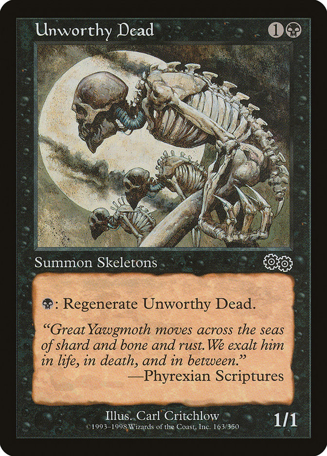 Unworthy Dead [Urza's Saga] | Total Play