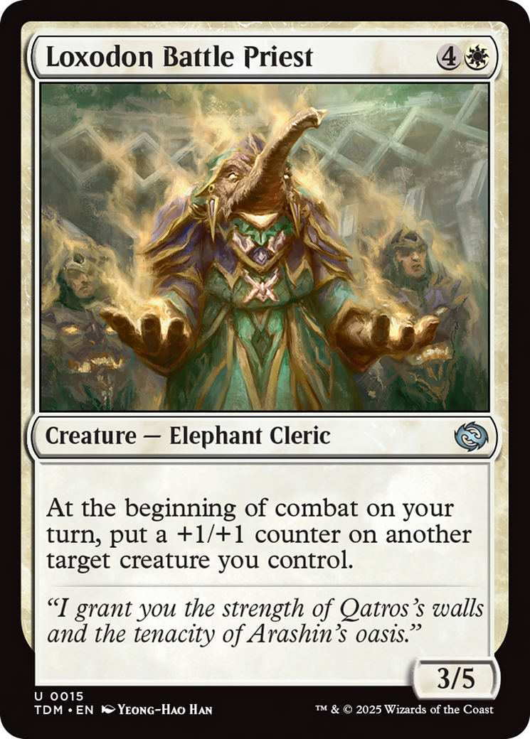 Loxodon Battle Priest [Tarkir: Dragonstorm] | Total Play