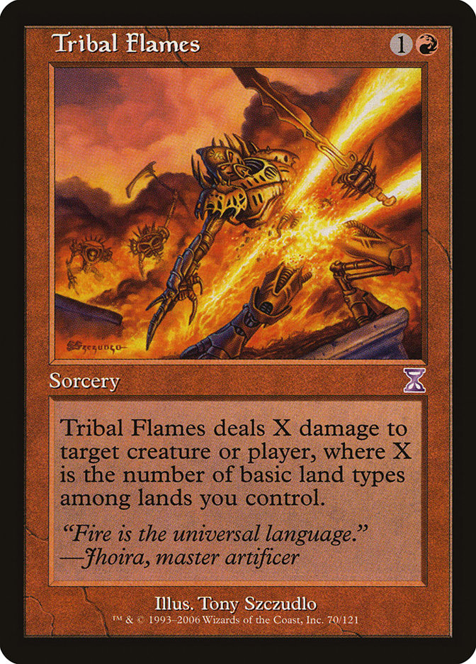 Tribal Flames [Time Spiral Timeshifted] | Total Play