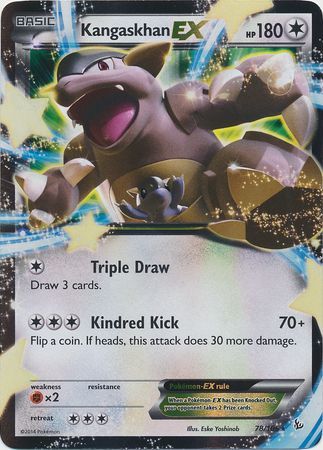 Kangaskhan EX (78/106) (Jumbo Card) [XY: Flashfire] | Total Play