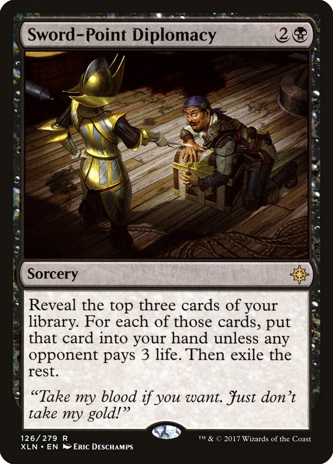 Sword-Point Diplomacy [Ixalan] | Total Play