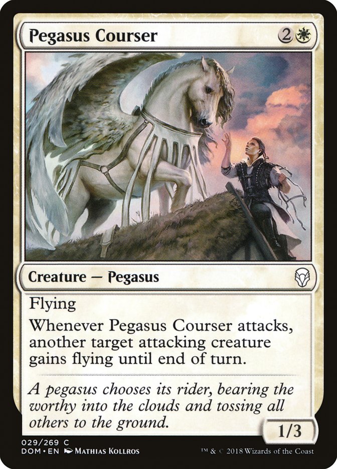 Pegasus Courser [Dominaria] | Total Play