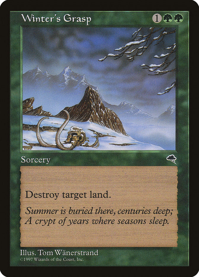 Winter's Grasp [Tempest] | Total Play