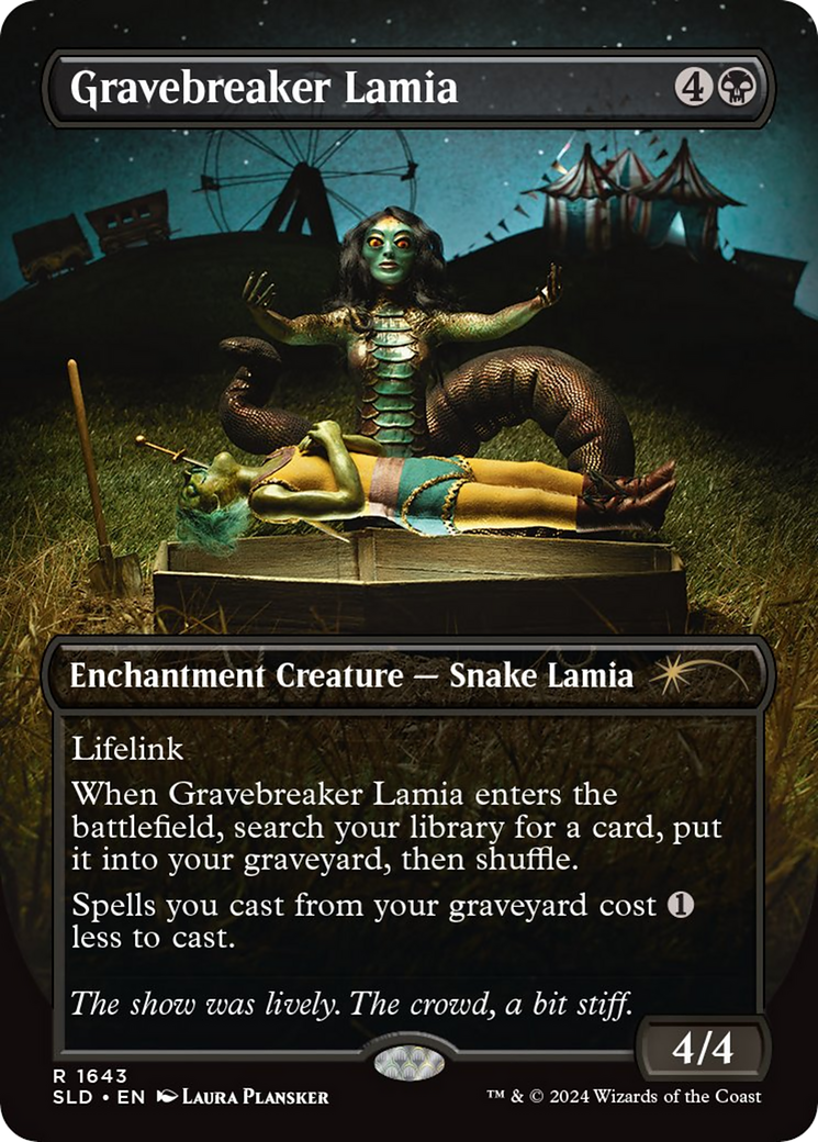 Gravebreaker Lamia (Rainbow Foil) [Secret Lair Drop Series] | Total Play