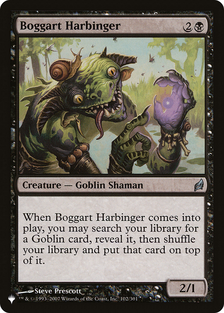 Boggart Harbinger [The List] | Total Play