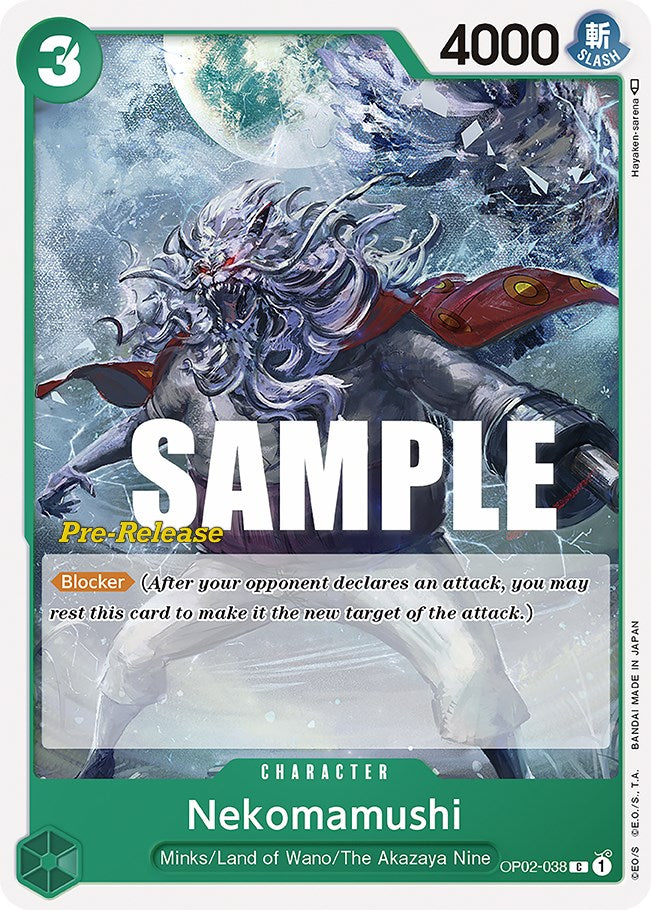 Nekomamushi [Paramount War Pre-Release Cards] | Total Play
