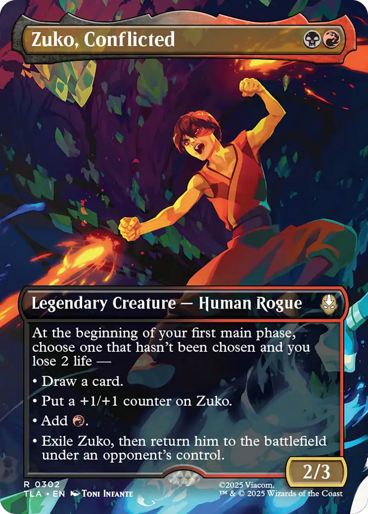 Zuko, Conflicted (Borderless) [Avatar: The Last Airbender] | Total Play