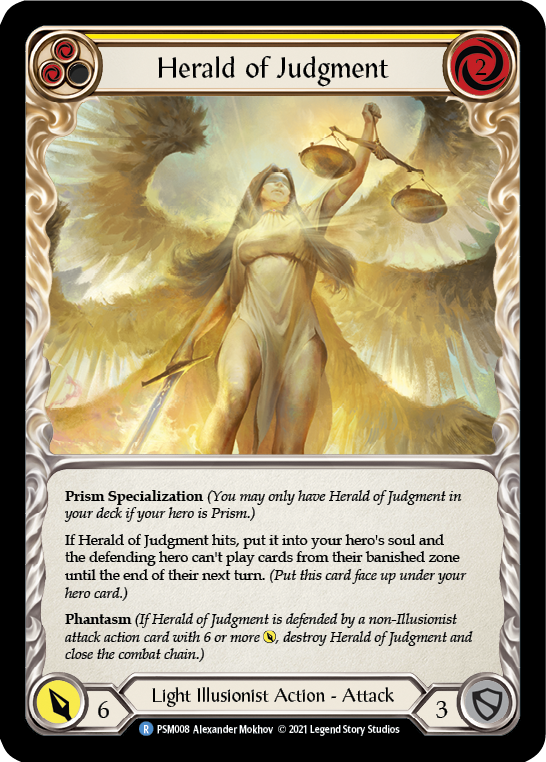 Herald of Judgment [PSM008] (Monarch Prism Blitz Deck) | Total Play