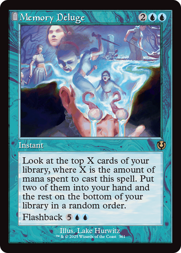 Memory Deluge (Retro Frame) [Innistrad Remastered] | Total Play