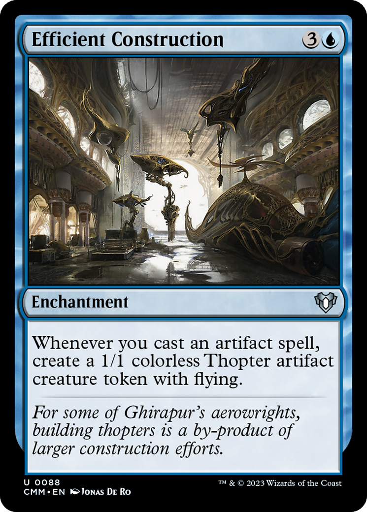 Efficient Construction [Commander Masters] | Total Play