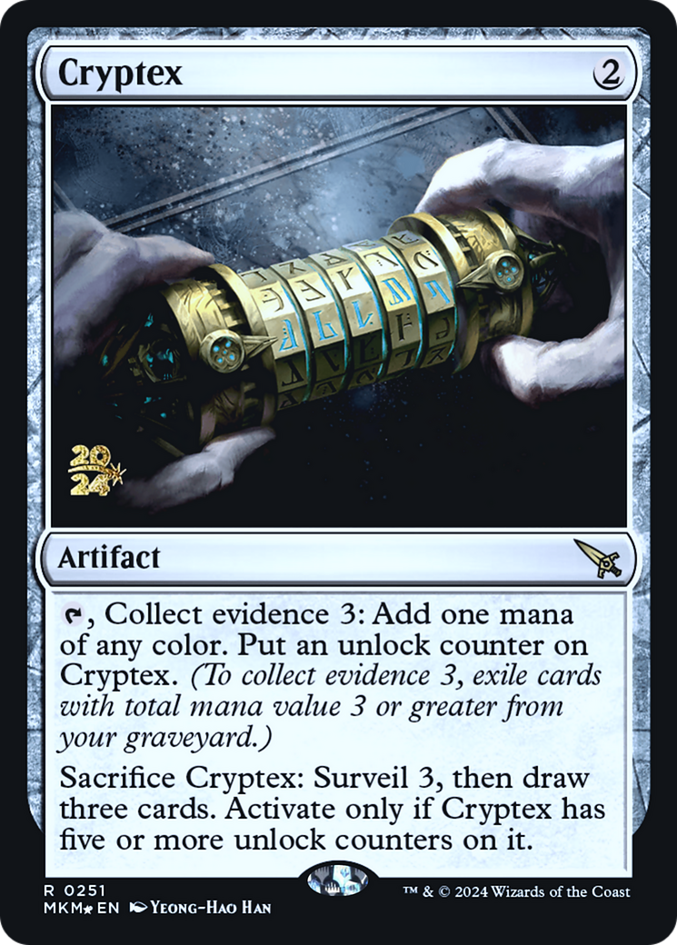 Cryptex [Murders at Karlov Manor Prerelease Promos] | Total Play