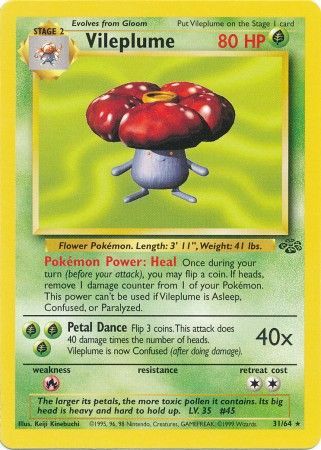 Vileplume (31/64) [Jungle Unlimited] | Total Play