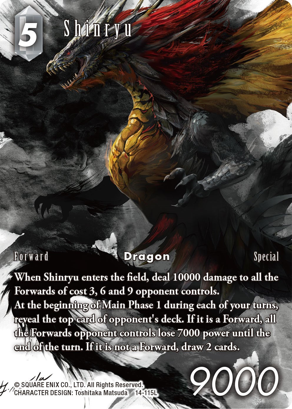 Shinryu (Full Art) [Opus XIV: Crystal Abyss] | Total Play