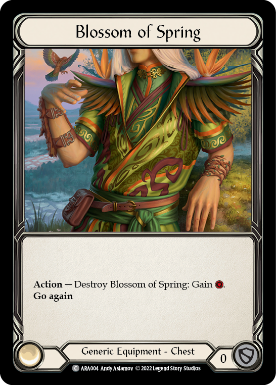 Blossom of Spring [ARA004] (Outsiders Arakni Blitz Deck) | Total Play