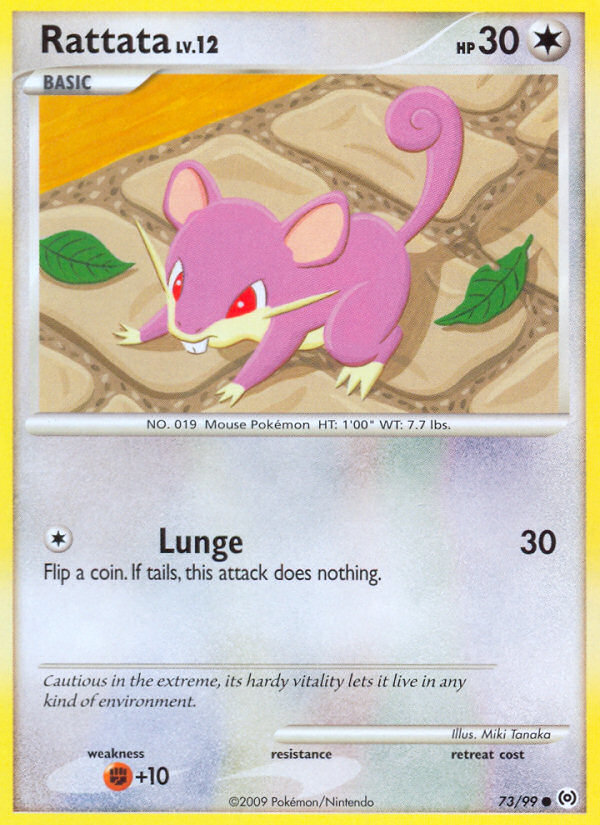Rattata (73/99) [Platinum: Arceus] | Total Play