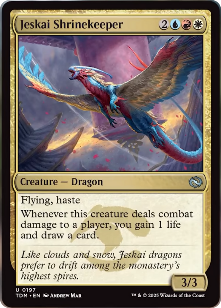 Jeskai Shrinekeeper [Tarkir: Dragonstorm] | Total Play