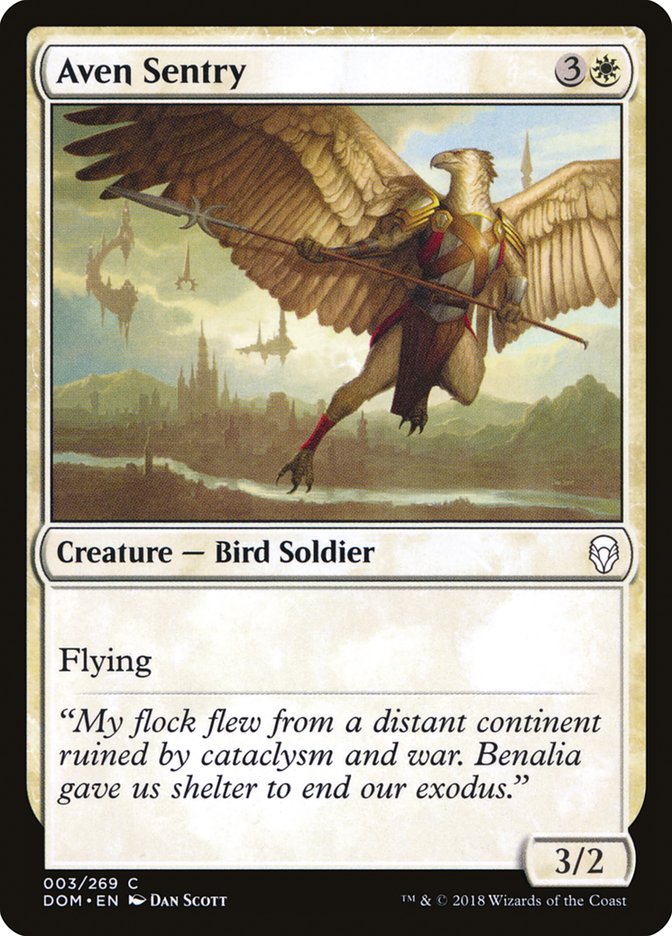Aven Sentry [Dominaria] | Total Play