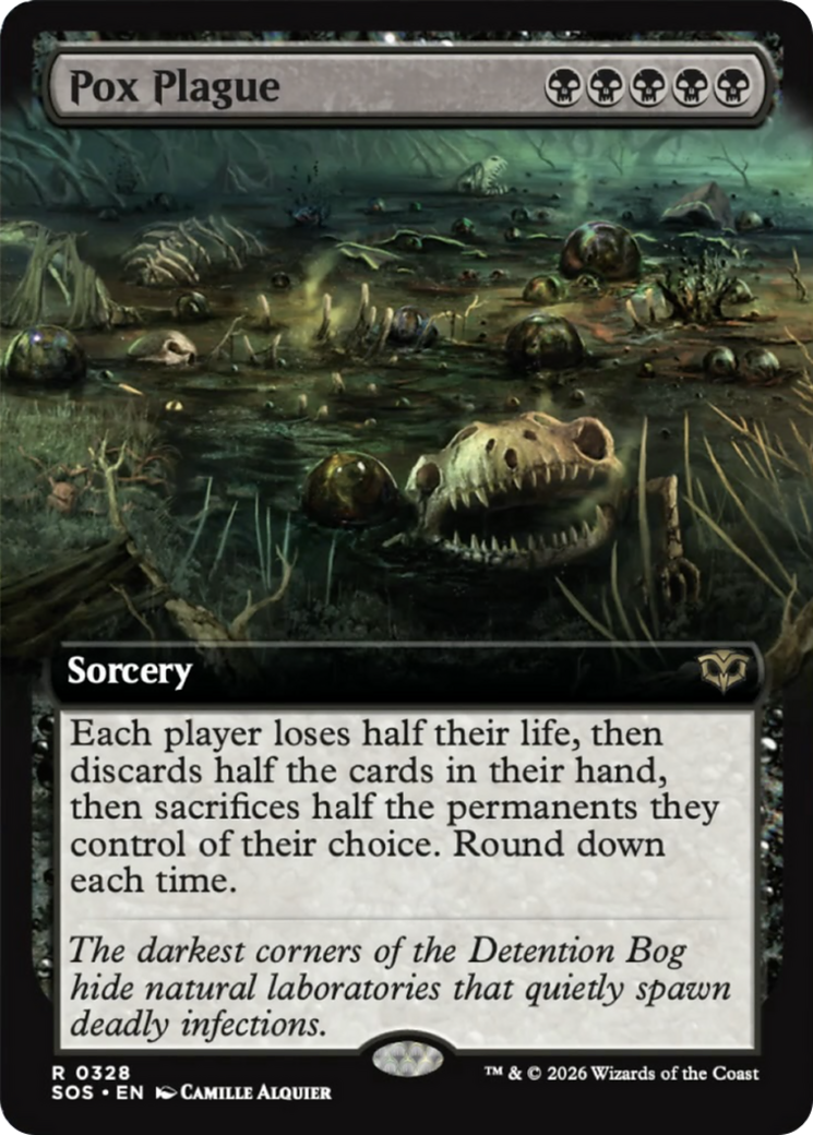 Pox Plague (Extended Art) [Secrets of Strixhaven] | Total Play