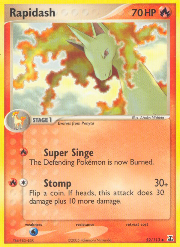 Rapidash (52/113) [EX: Delta Species] | Total Play