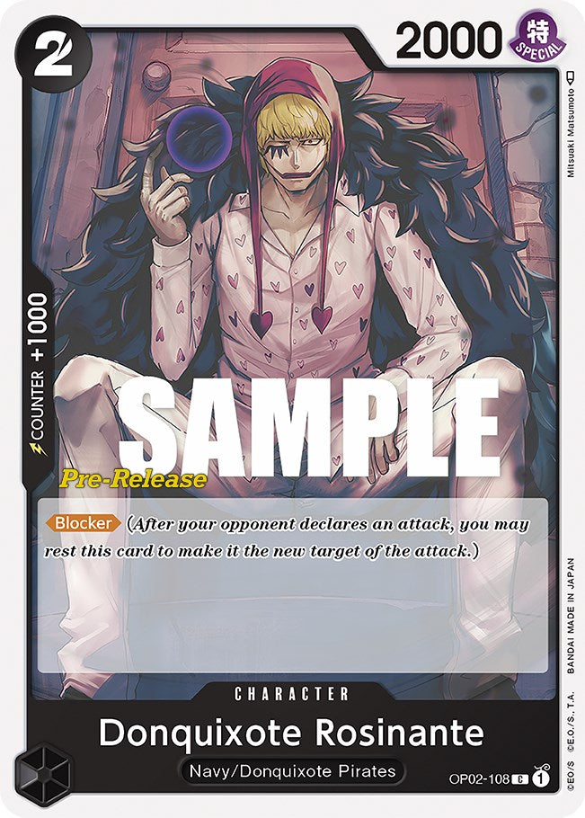 Donquixote Rosinante [Paramount War Pre-Release Cards] | Total Play