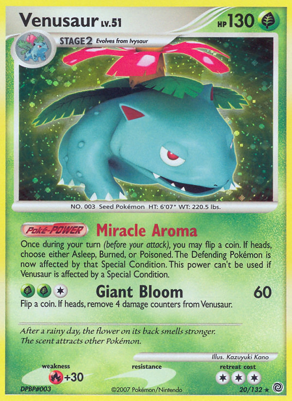 Venusaur (20/132) [Diamond & Pearl: Secret Wonders] | Total Play
