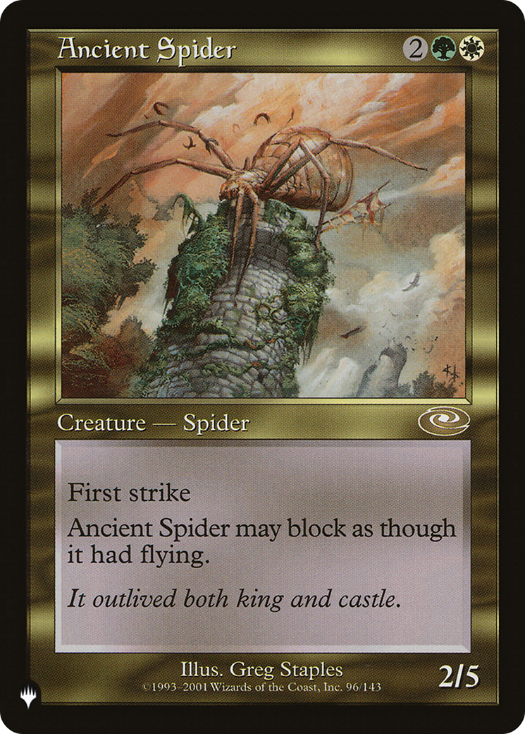 Ancient Spider [The List] | Total Play