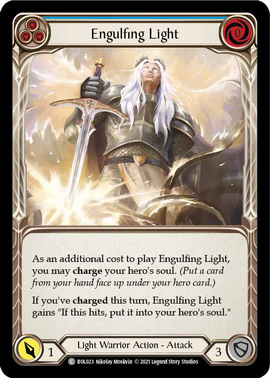 Engulfing Light (Blue) [BOL023] (Monarch Boltyn Blitz Deck) | Total Play