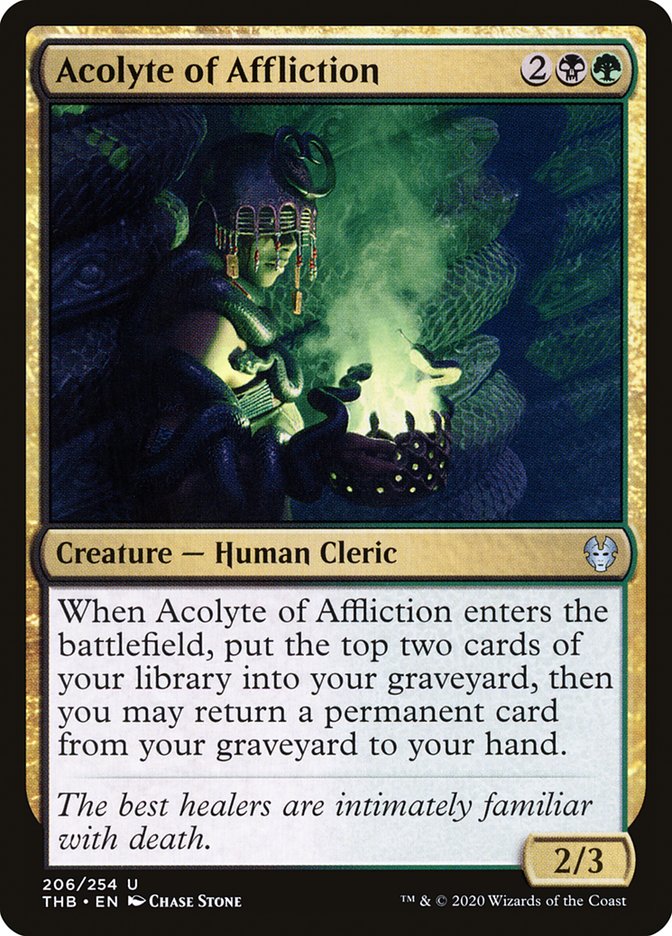 Acolyte of Affliction [Theros Beyond Death] | Total Play