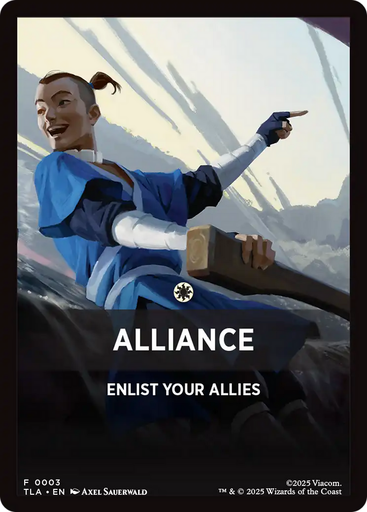 Alliance Theme Card [Avatar: The Last Airbender Tokens] | Total Play