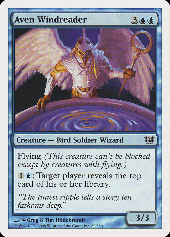 Aven Windreader [Ninth Edition] | Total Play