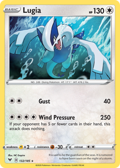 Lugia (132/185) [Sword & Shield: Vivid Voltage] | Total Play