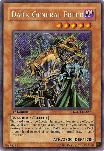 Dark General Freed [LODT-EN083] Secret Rare | Total Play