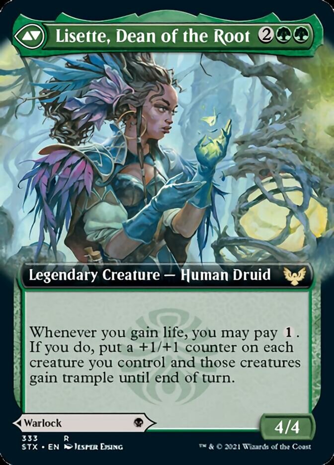 Valentin, Dean of the Vein // Lisette, Dean of the Root (Extended Art) [Strixhaven: School of Mages] | Total Play
