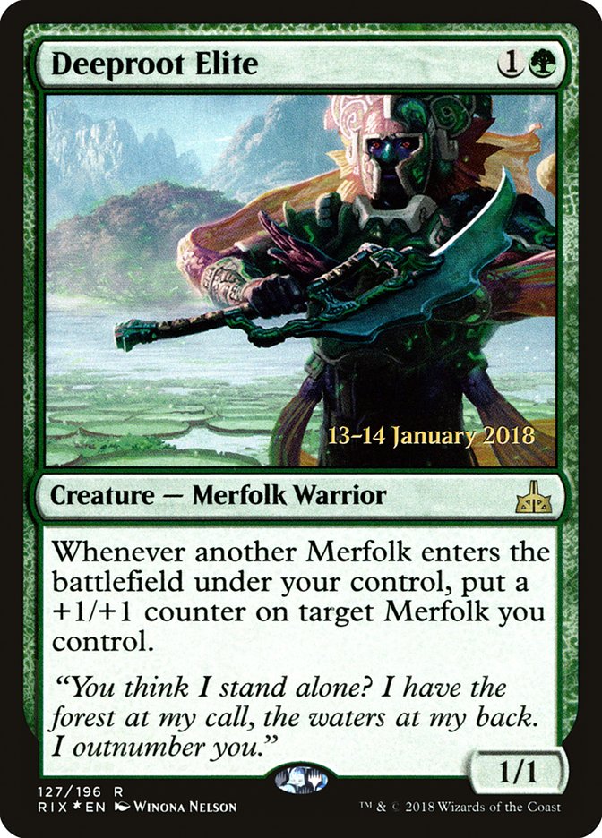 Deeproot Elite [Rivals of Ixalan Prerelease Promos] | Total Play
