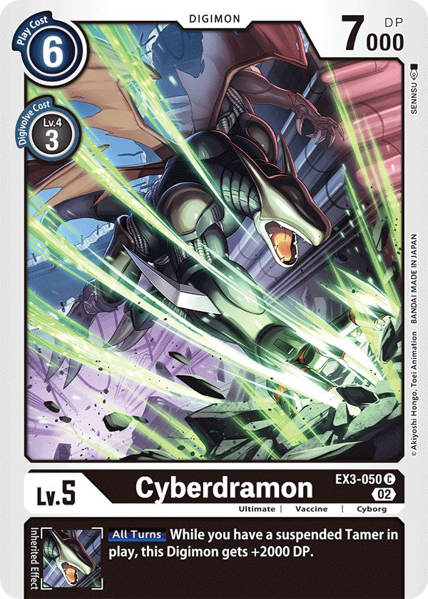 Cyberdramon [EX3-050] [Draconic Roar] | Total Play