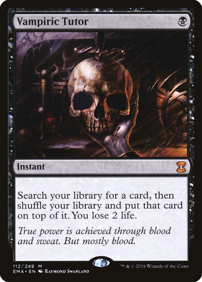 Vampiric Tutor [Eternal Masters] | Total Play