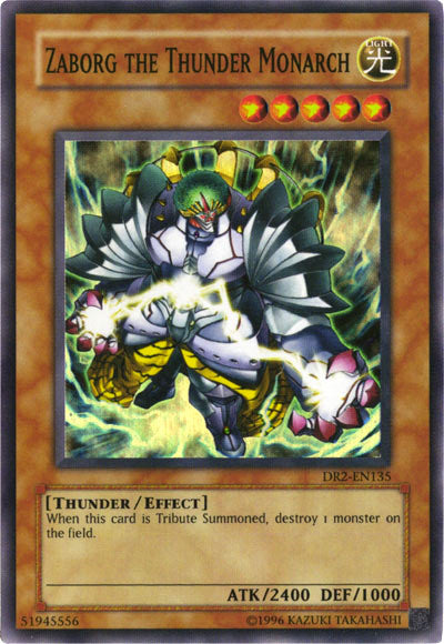 Zaborg the Thunder Monarch [DR2-EN135] Super Rare | Total Play