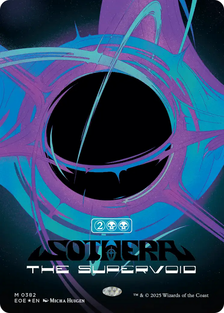 Sothera, the Supervoid (Singularity Foil) [Edge of Eternities] | Total Play