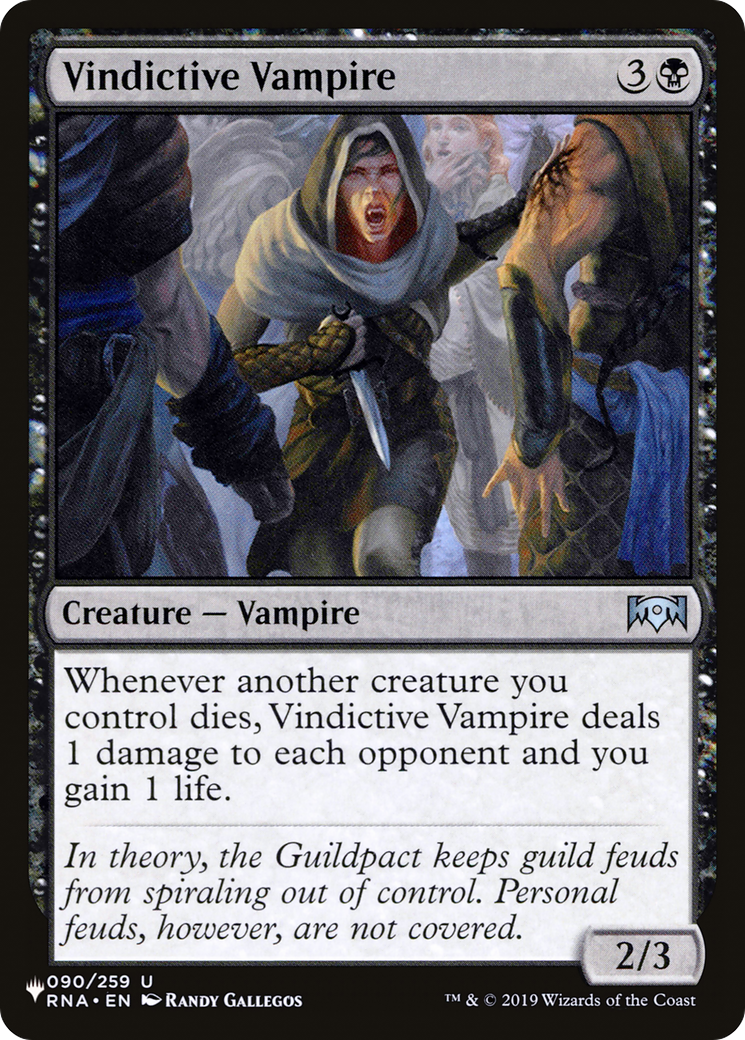 Vindictive Vampire [The List] | Total Play