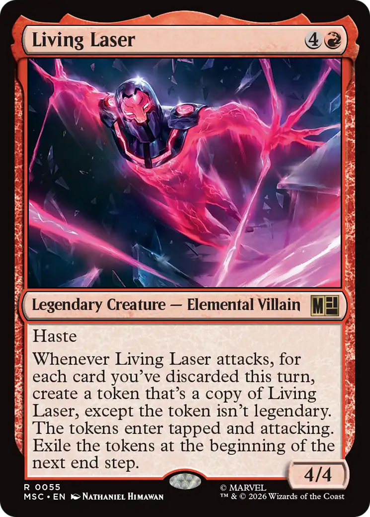 Living Laser [Marvel Super Heroes Commander] | Total Play