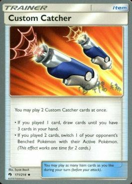Custom Catcher (171/214) (Pikarom Judge - Haruki Miyamoto) [World Championships 2019] | Total Play