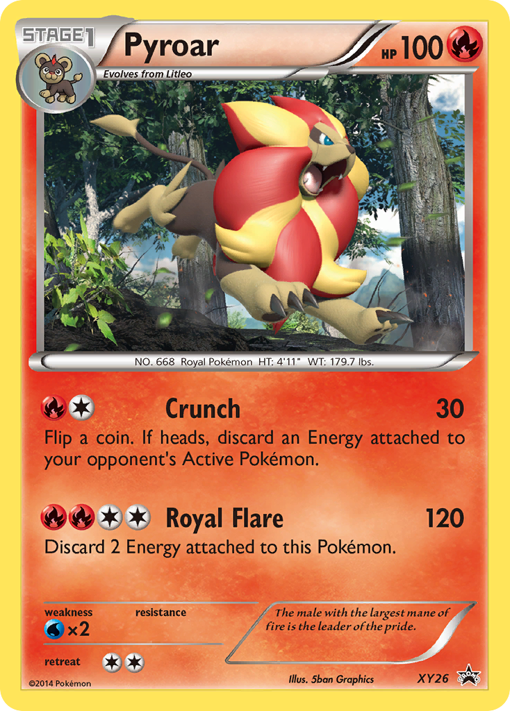 Pyroar (XY26) [XY: Black Star Promos] | Total Play